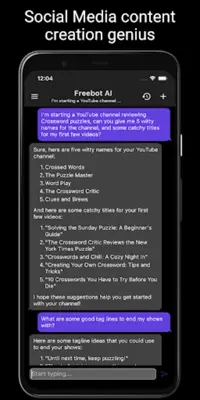 Freebot AI - Smartest Chat Bot android App screenshot 13