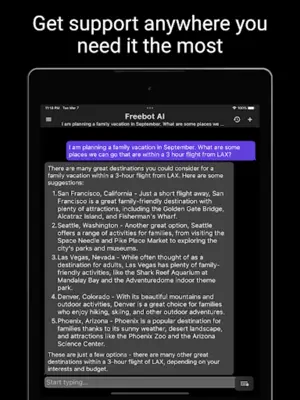 Freebot AI - Smartest Chat Bot android App screenshot 2
