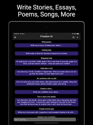Freebot AI - Smartest Chat Bot android App screenshot 6